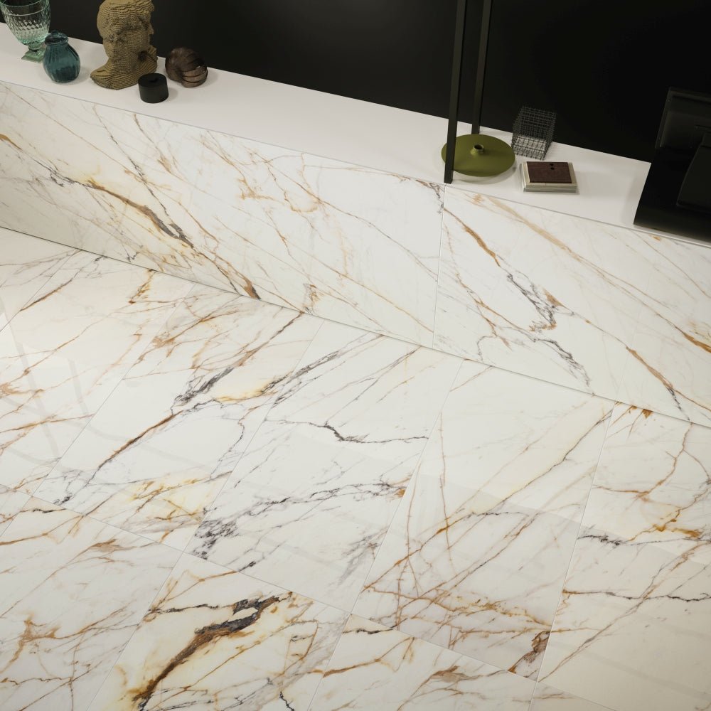 Marble Look Tile Purity Marble Tuscany - Mysterious white | Interni Au